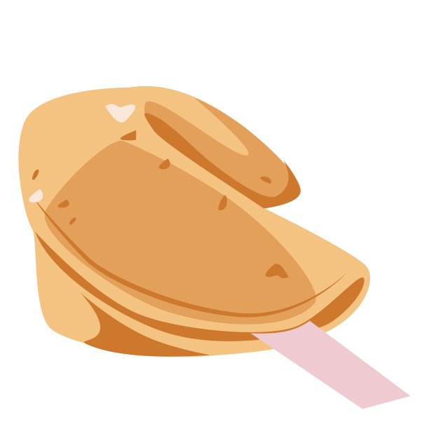 中国幸运饼。面包店的产品图片下载