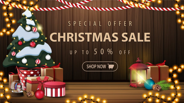 圣诞节特价，最多50折图片下载