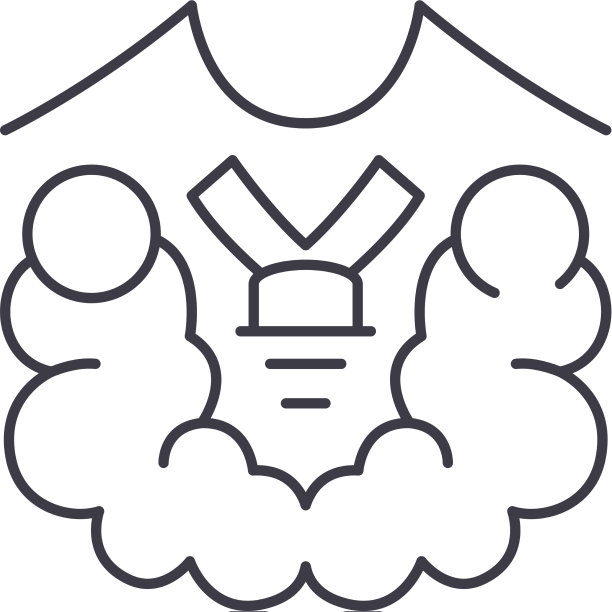 甲状腺筛检试验图标线性孤立图片下载