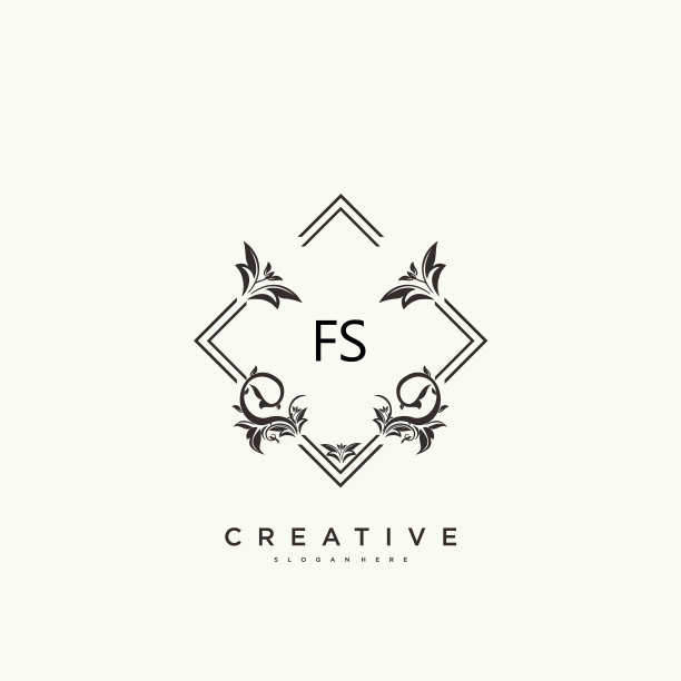 f美最初的标志艺术书法标志图片下载