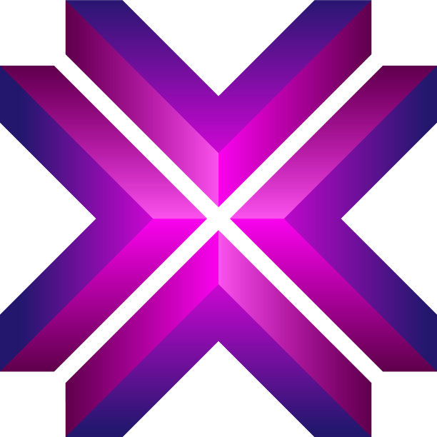 X字母标志字母标记组合字-字体类型图片下载