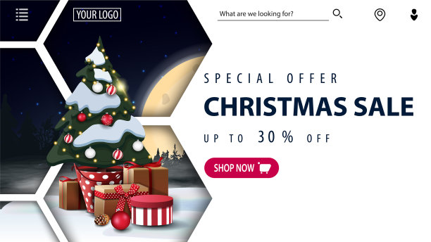 圣诞特卖，最多30个白色图片下载