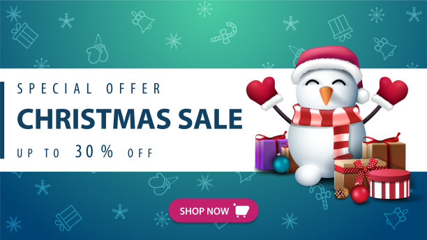 圣诞节特价，最多50美元绿色优惠图片下载