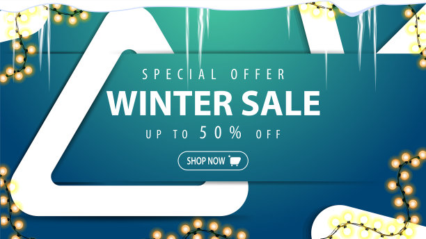 特别优惠冬季销售高达50蓝色图片下载