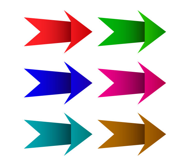 箭头在白色背景图片下载