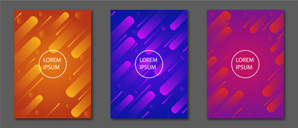 封面与平面动态设计几何形状图片下载