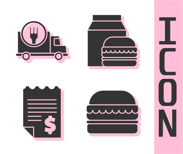 套餐汉堡速递车纸还是图片下载