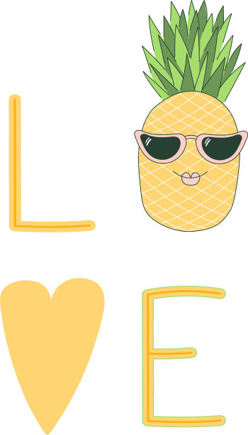 有菠萝的爱情海报图片下载