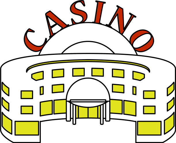 赌场的建筑图标图片下载