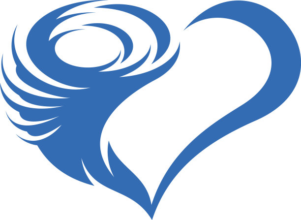 爱龙卷风标志模板创意龙卷风标志图片下载