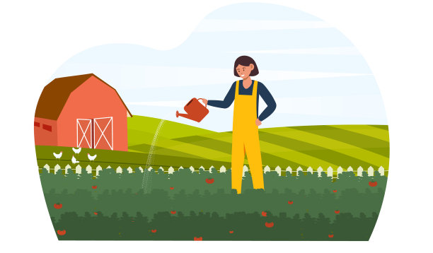 农业和农场概念图片下载