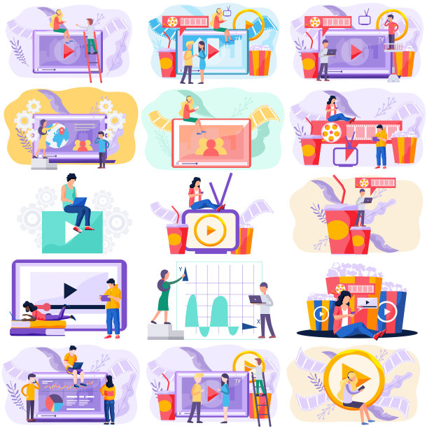 视频会议的人有一个视频通话图片下载