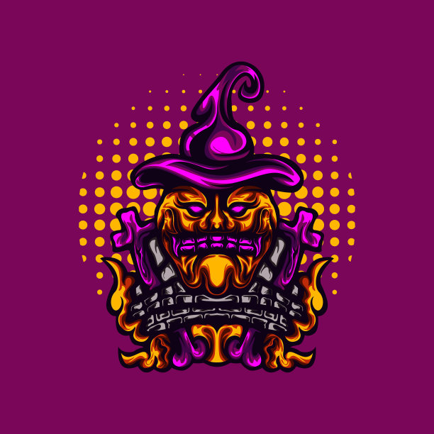 黑暗的南瓜图片下载