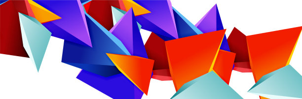 三角形镶嵌抽象背景三维三角形图片下载