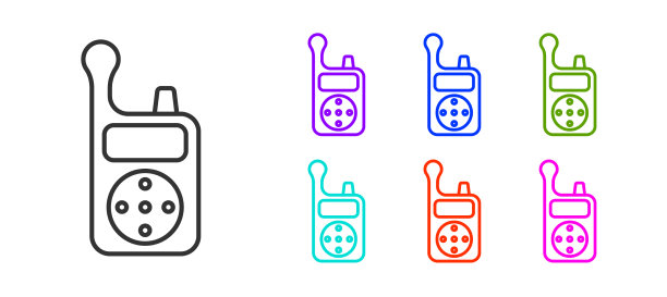 黑线bamonitor对讲机图标图片下载