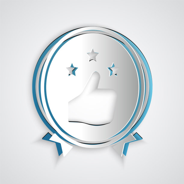 剪纸消费者或客户产品评级图标图片下载