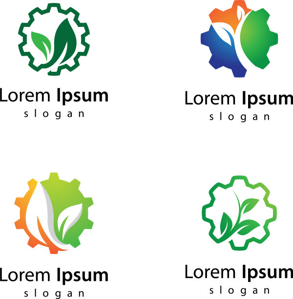 生态科技标志设计图片下载