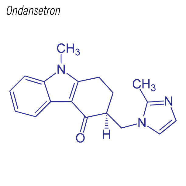 昂丹司琼药物化学骨架式图片下载