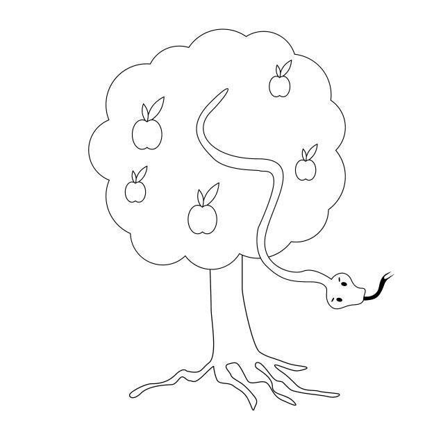 黑白卡通图片下载