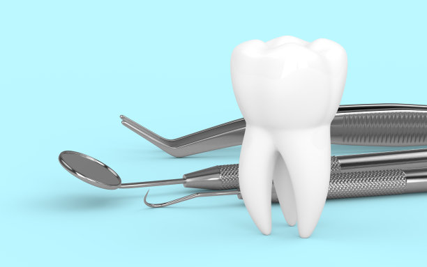 牙科诊断仪器的3d渲染图片下载