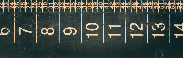 塑料尺子特写。的着色图片下载