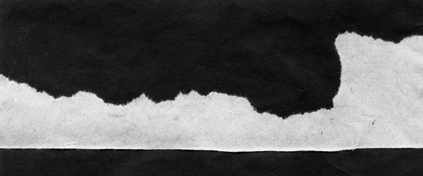 抽象景观，黑白极简艺术插画。图片下载