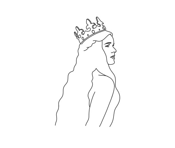 手绘抽象股票平面图形图片下载