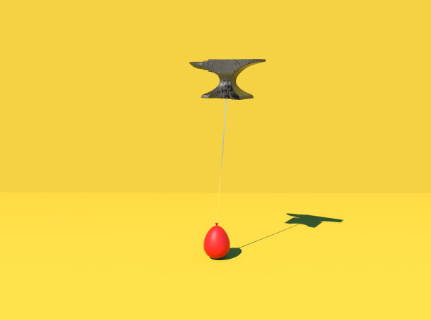 气球和飞砧的照片图片下载