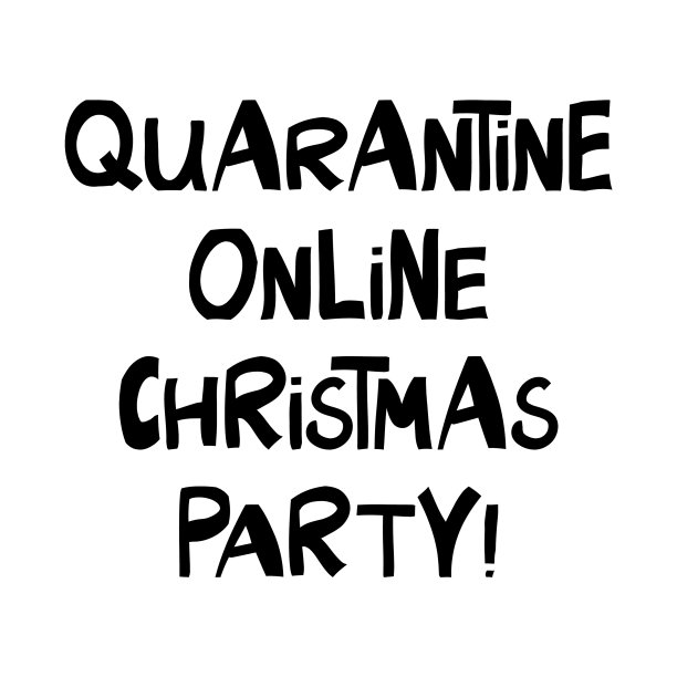 隔离网上手写圣诞晚会图片下载