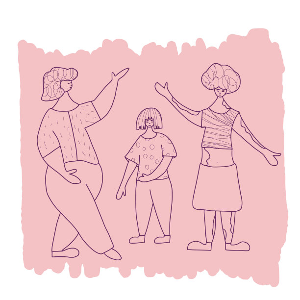 身体积极的概念。矢量彩色平面设计。图片下载