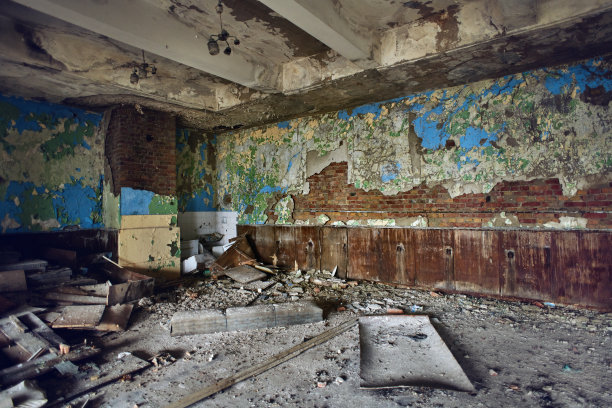 废弃的旧建筑图片下载