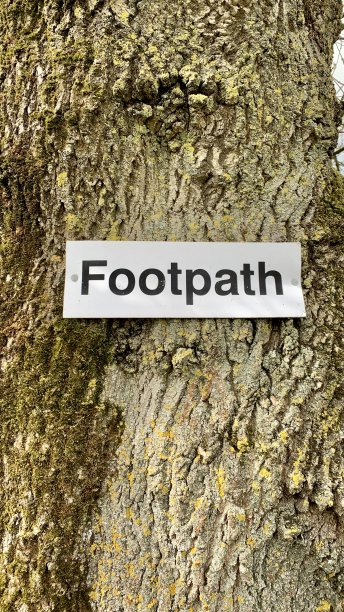 小径标志图片下载