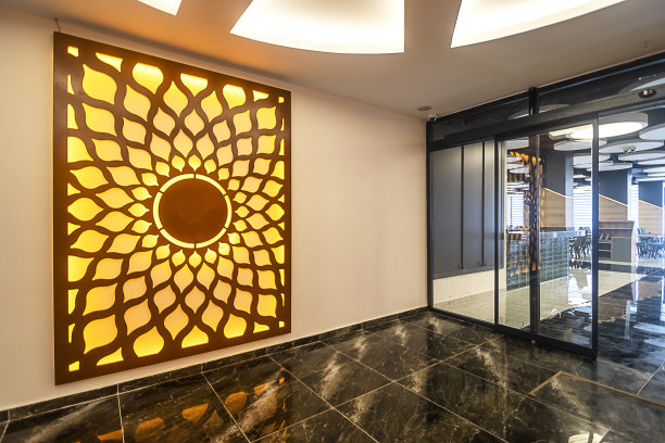 豪华餐厅入口图片下载