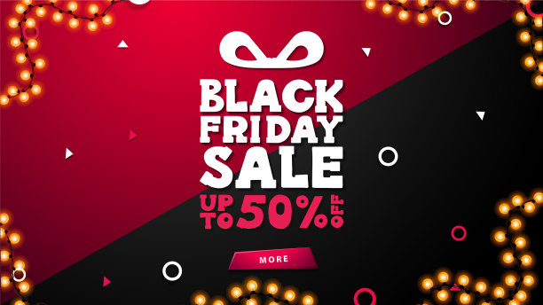 黑色星期五，黑色和粉色特价50元图片下载