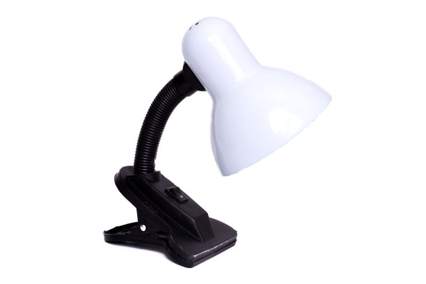 孤立在白色背景上的台灯图片下载