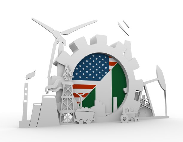 全球商业和经济3d概念插图图片下载