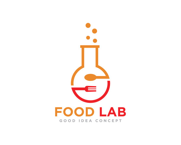 实验室标志图标设计矢量图片下载