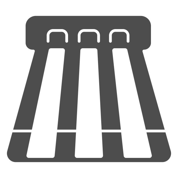 保龄球馆固体图标，保龄球概念，罢工标志在白色的背景，保龄球道为球图标在字形风格的移动概念和网页设计。矢量图形。图片下载