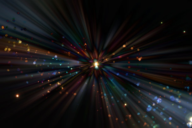 摘要轻粒子背景与同步辐射图片下载