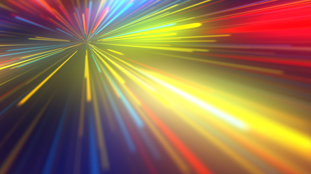 黑色背景上的抽象数字霓虹灯。未来闪闪发光的线图片下载