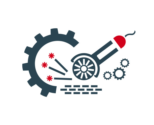 矢量图标，标志维修和安装和建筑工作。图片下载