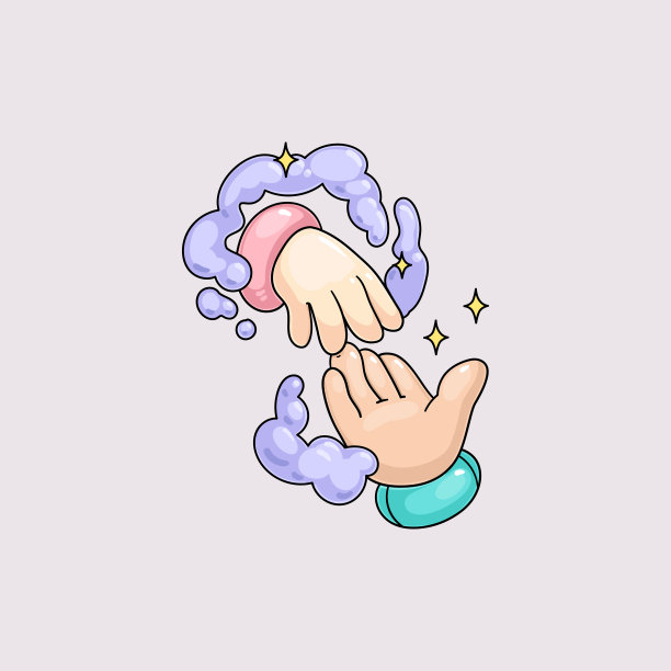 卡通仁慈的手图片下载