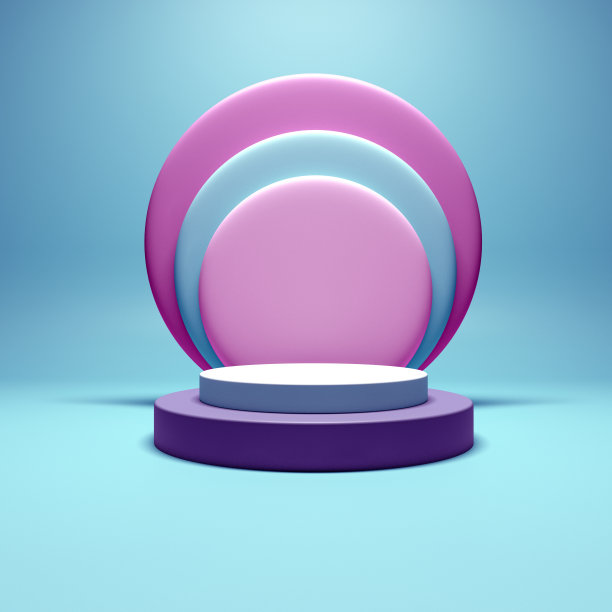 几何形状讲台图片下载