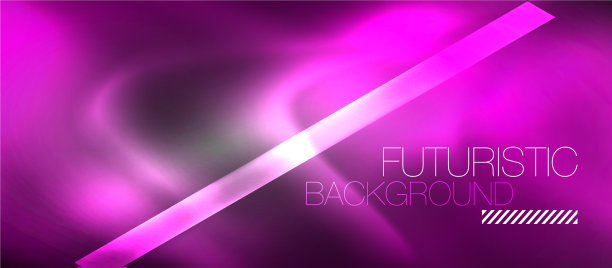 霓虹几何抽象背景三角形图片下载