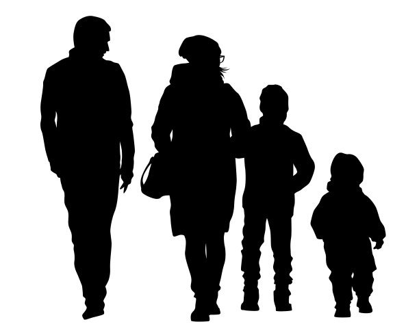 夫妇和孩子图片下载