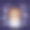 孩子们收集明信片。可爱的小天使女孩的发型，一个光环和翅膀在白色与心在蓝色的背景与花卉装饰图案。水彩图片下载