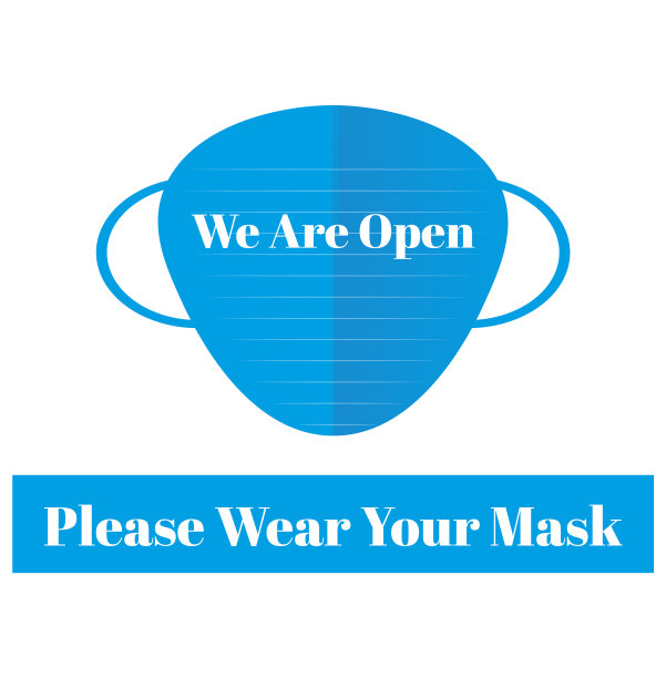 请在白色背景上戴口罩图片下载