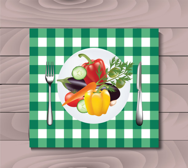 蔬菜在板图片下载