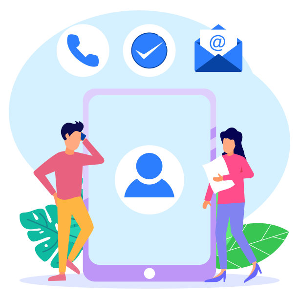 卡通人物形象联系我们图片下载