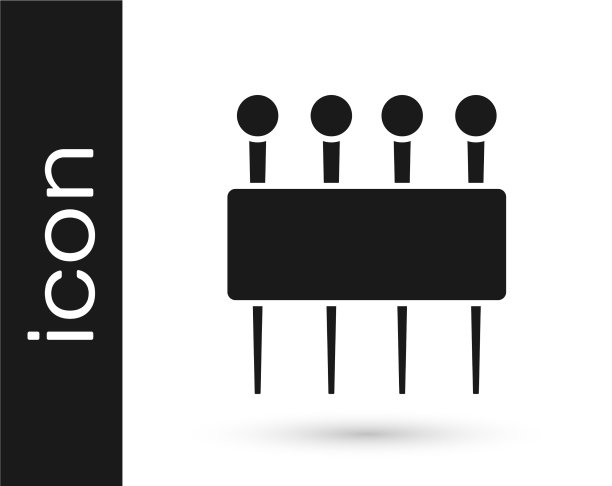 灰色针用于缝纫图标孤立在白色上图片下载